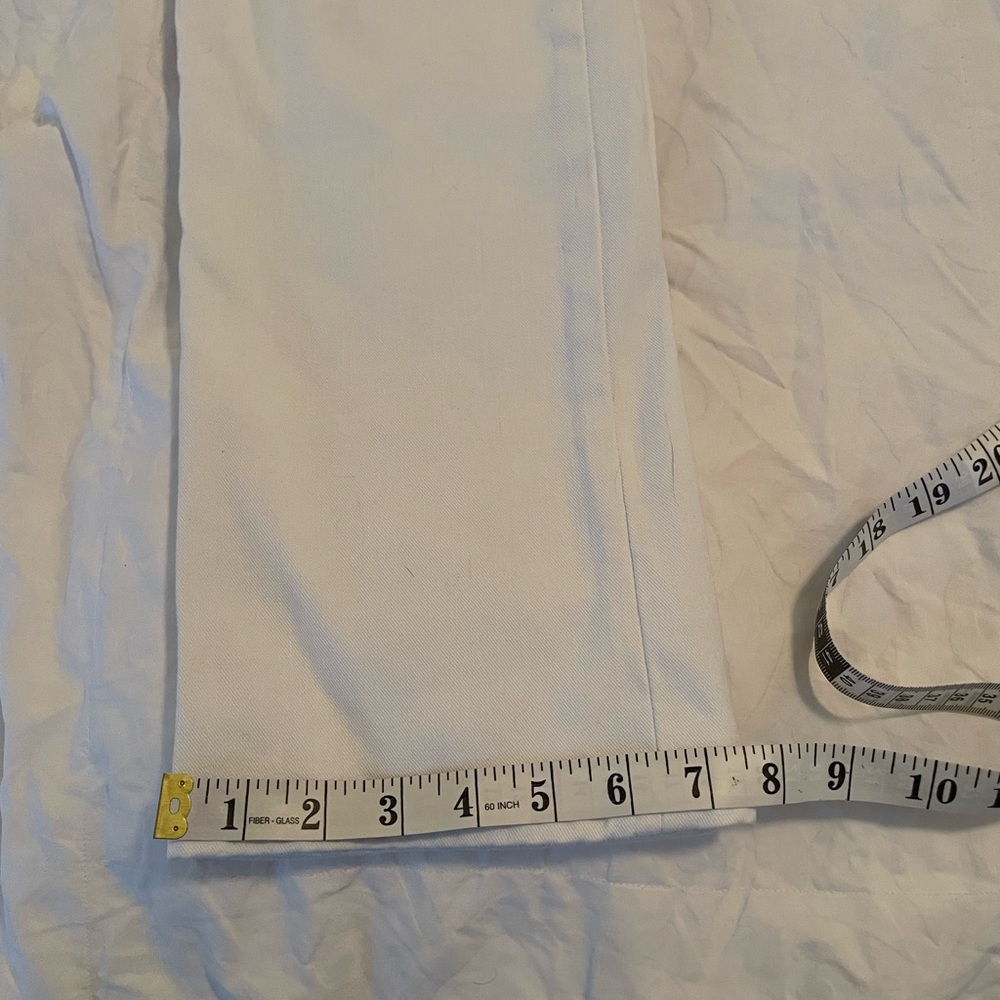 Ralph Lauren Size 10, White, Premier Straight - Picture 9 of 12